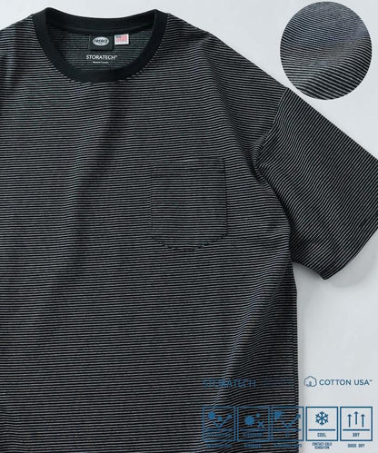 STRATECH/Stratech 寬鬆版型 圓領 T恤/抗菌/防臭【限定推出】