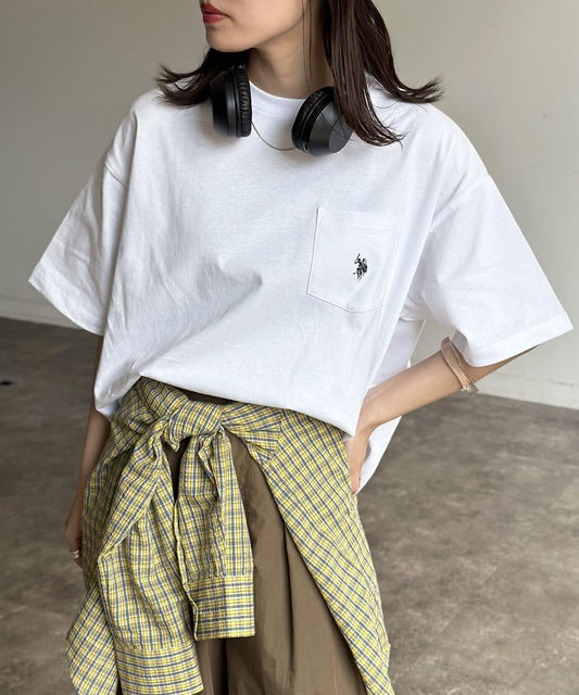 【美國馬球協會】1點刺繡短袖T-shirt