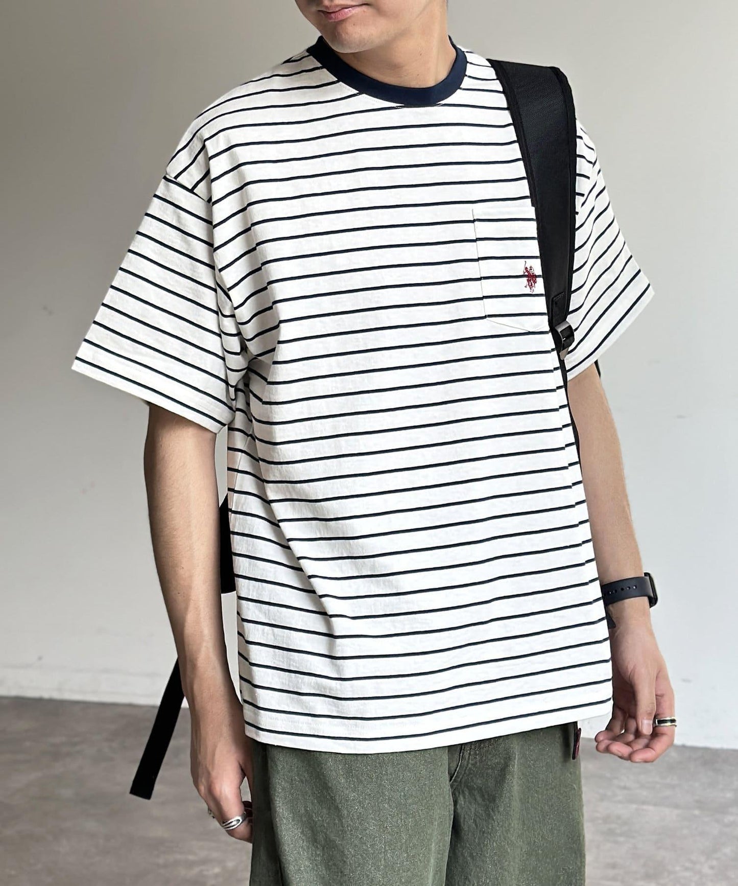 【美國馬球協會】1點刺繡短袖T-shirt