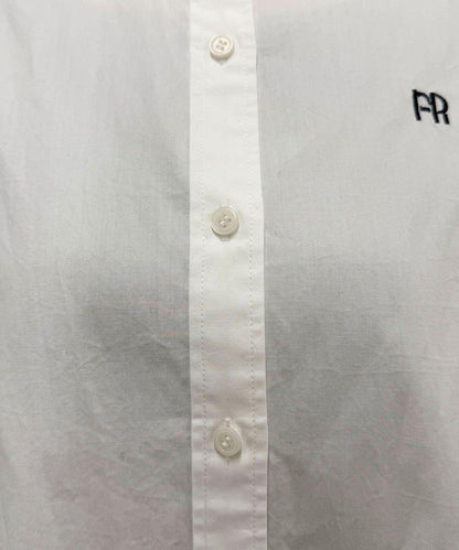 FR刺繡短袖襯衫