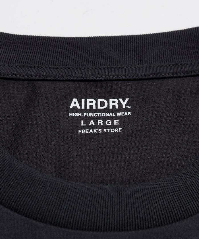 《AIR》DRY 高功能材料 7.7盎司 大尺寸 圓領口袋T恤/吸溼快乾/遮熱/防紫外線