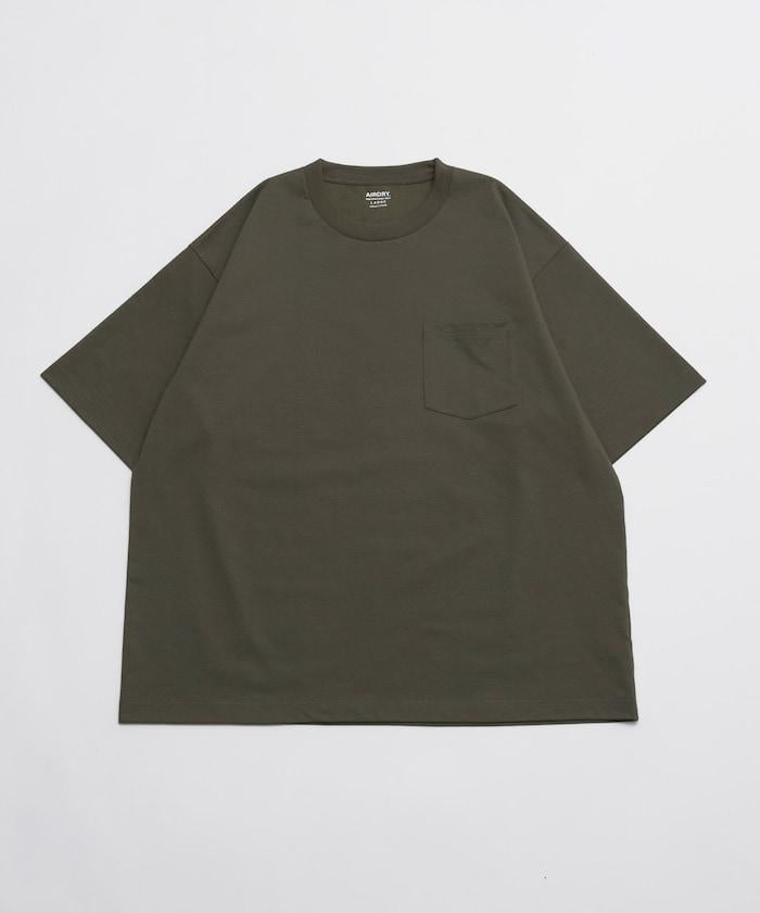 《AIR》DRY 高功能材料 7.7盎司 大尺寸 圓領口袋T恤/吸溼快乾/遮熱/防紫外線