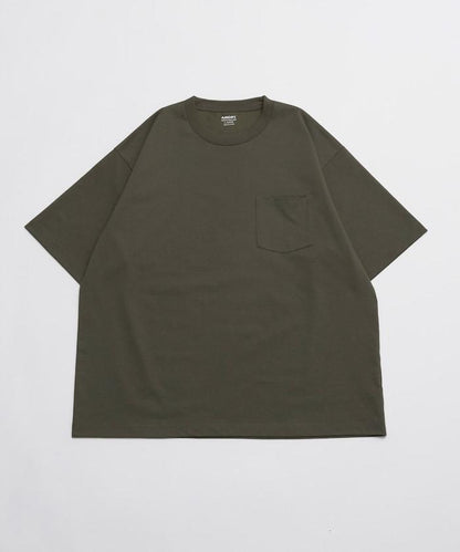 《AIR》DRY 高功能材料 7.7盎司 大尺寸 圓領口袋T恤/吸溼快乾/遮熱/防紫外線