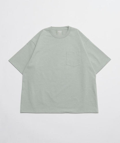 《AIR》DRY 高功能材料 7.7盎司 大尺寸 圓領口袋T恤/吸溼快乾/遮熱/防紫外線