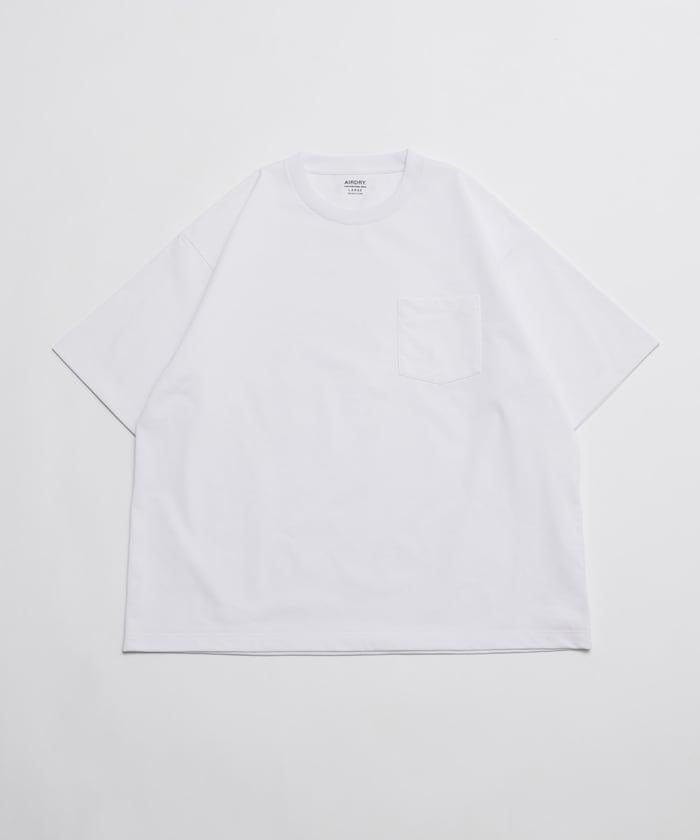 《AIR》DRY 高功能材料 7.7盎司 大尺寸 圓領口袋T恤/吸溼快乾/遮熱/防紫外線