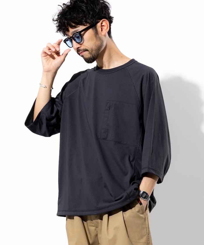 《AIR》DRY 高功能材料 防曬衣 大尺寸 圓領 短袖T恤/接觸冷感/遮熱/防紫外線/吸溼速幹