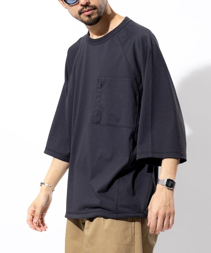 《AIR》DRY 高功能材料 防曬衣 大尺寸 圓領 短袖T恤/接觸冷感/遮熱/防紫外線/吸溼速幹