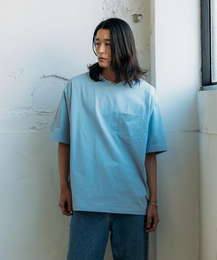 《AIR》DRY 高功能材料 7.7盎司 大尺寸 圓領口袋T恤/吸溼快乾/遮熱/防紫外線