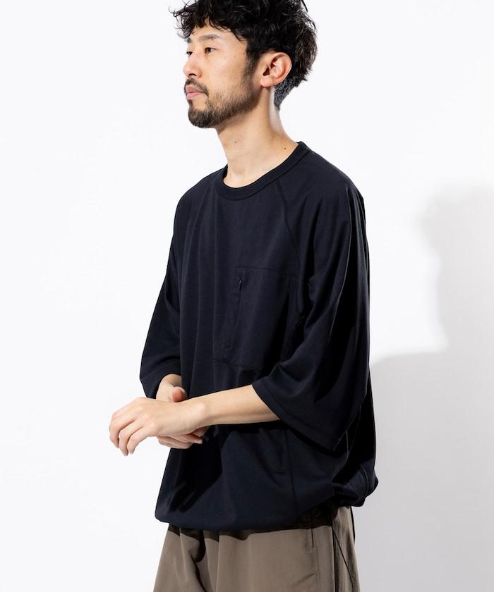 《AIR》DRY 高功能材料 防曬衣 大尺寸 圓領 短袖T恤/接觸冷感/遮熱/防紫外線/吸溼速幹