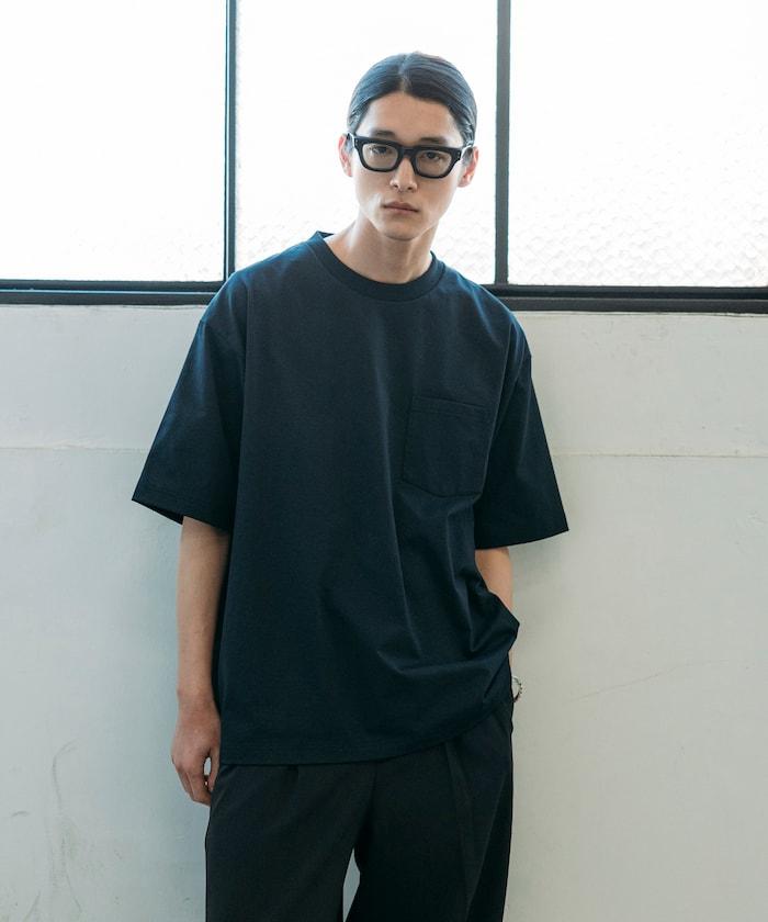 《AIR》DRY 高功能材料 7.7盎司 大尺寸 圓領口袋T恤/吸溼快乾/遮熱/防紫外線