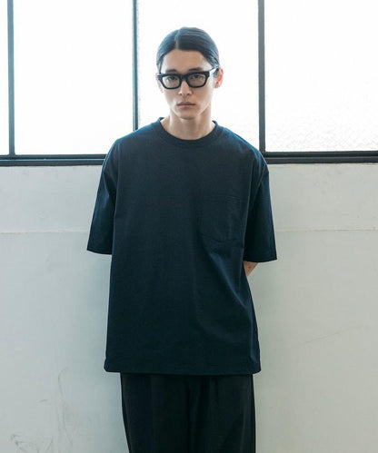 《AIR》DRY 高功能材料 7.7盎司 大尺寸 圓領口袋T恤/吸溼快乾/遮熱/防紫外線