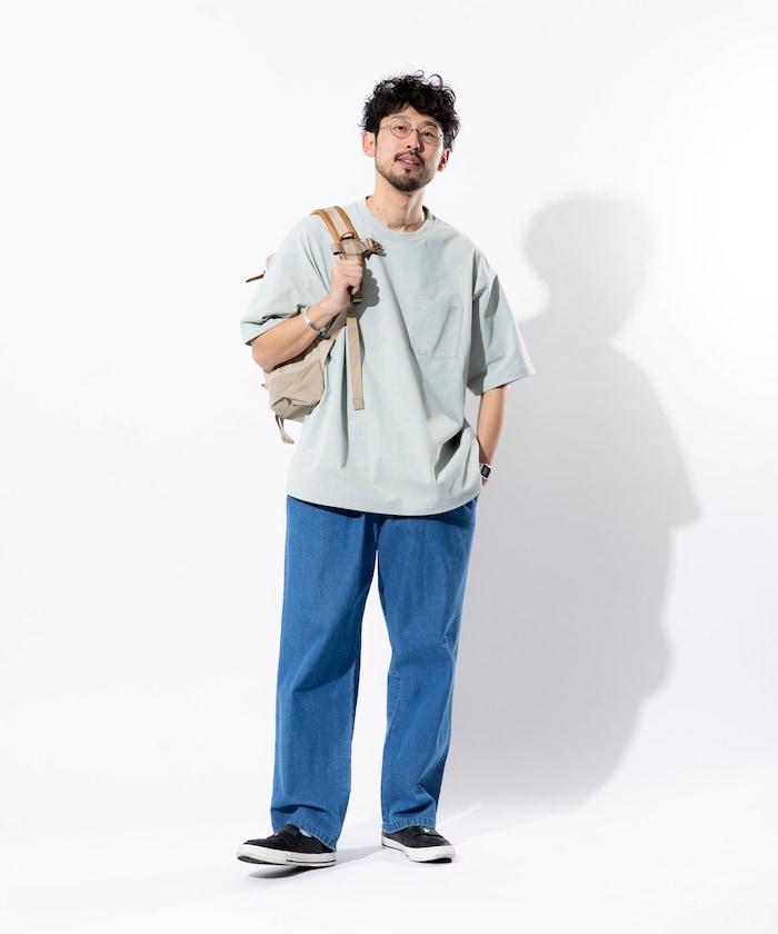 《AIR》DRY 高功能材料 7.7盎司 大尺寸 圓領口袋T恤/吸溼快乾/遮熱/防紫外線