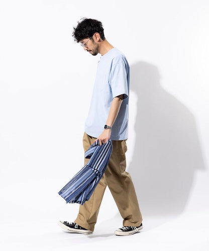 《AIR》DRY 高功能材料 7.7盎司 大尺寸 圓領口袋T恤/吸溼快乾/遮熱/防紫外線