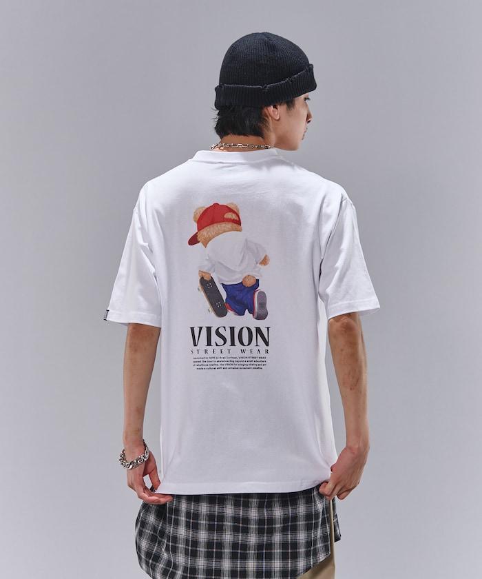 Bear Skate圖案印花T恤