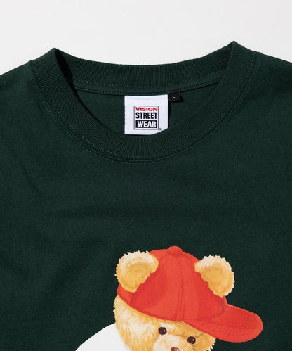 Bear Skate圖案印花T恤