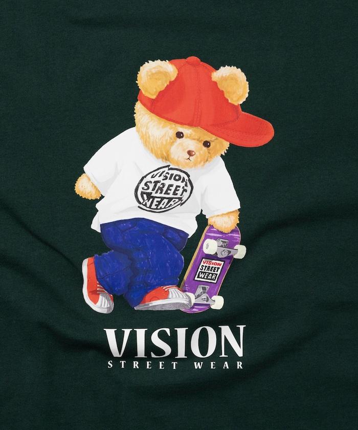 Bear Skate圖案印花T恤