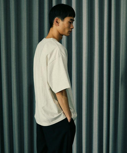 BASIC標誌刺繡T恤 / 單點刺繡短袖T恤