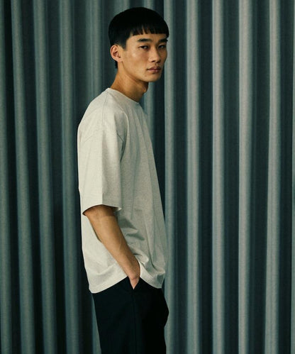 BASIC標誌刺繡T恤 / 單點刺繡短袖T恤