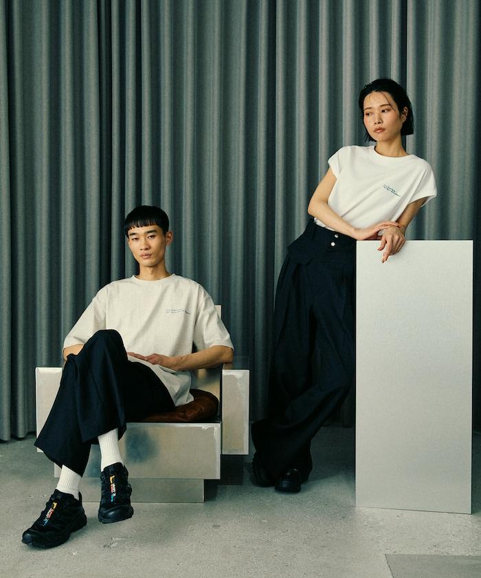 BASIC標誌刺繡T恤 / 單點刺繡短袖T恤