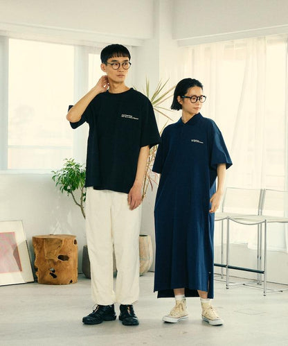 BASIC標誌刺繡T恤 / 單點刺繡短袖T恤