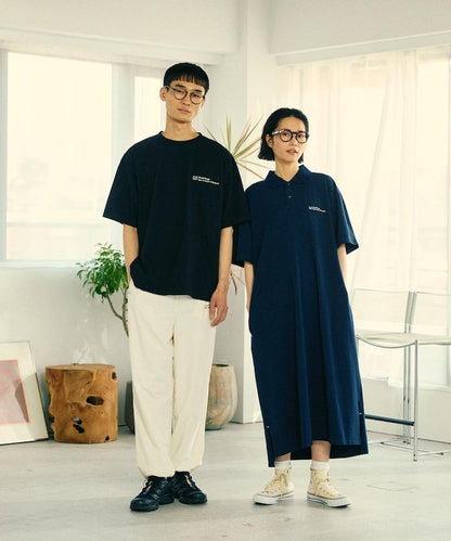 BASIC標誌刺繡T恤 / 單點刺繡短袖T恤