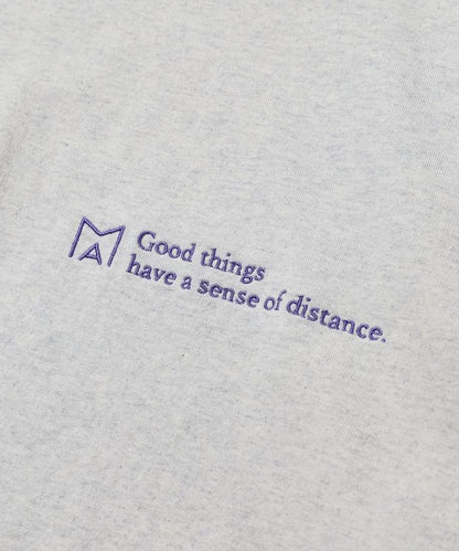 BASIC標誌刺繡T恤 / 單點刺繡短袖T恤