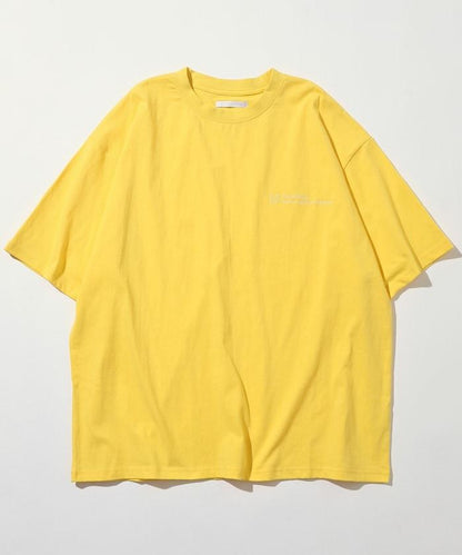 BASIC標誌刺繡T恤 / 單點刺繡短袖T恤