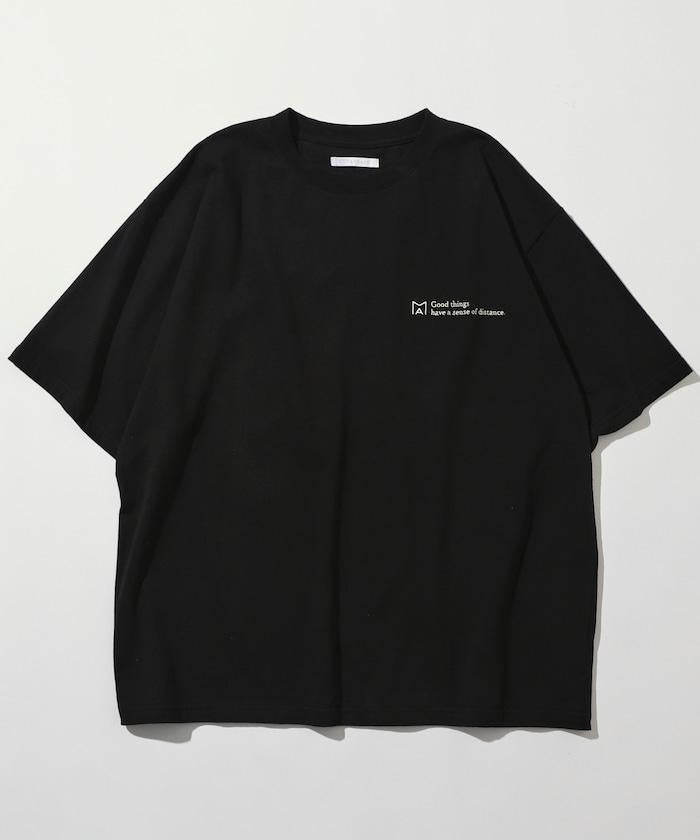 BASIC標誌刺繡T恤 / 單點刺繡短袖T恤