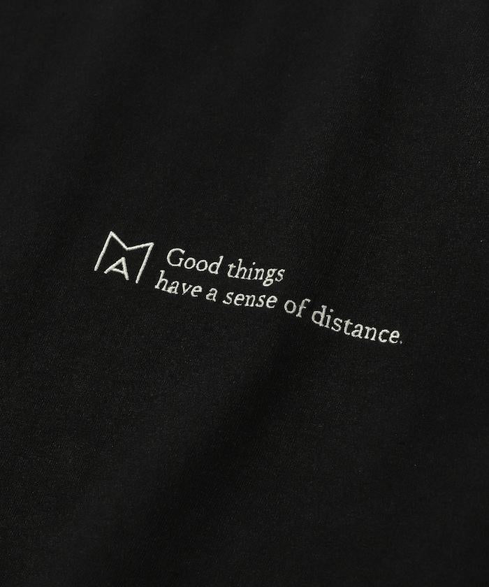 BASIC標誌刺繡T恤 / 單點刺繡短袖T恤