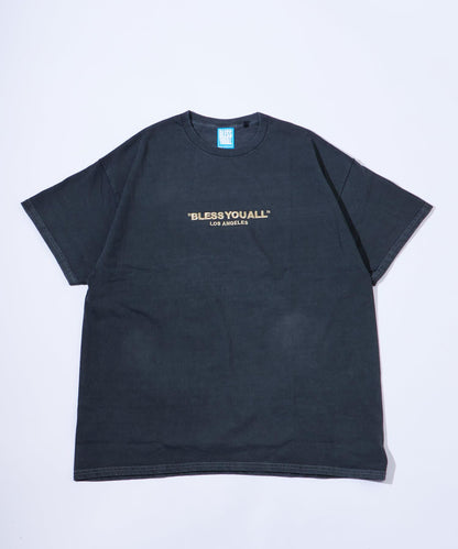 /2尺寸【BLESSYOU/佈雷斯優】顏料刺繡logo T恤