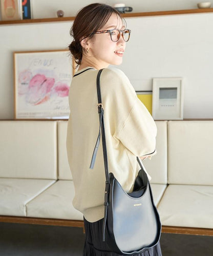 夏季針織連衣裙 線條 短袖 T恤（可手洗）