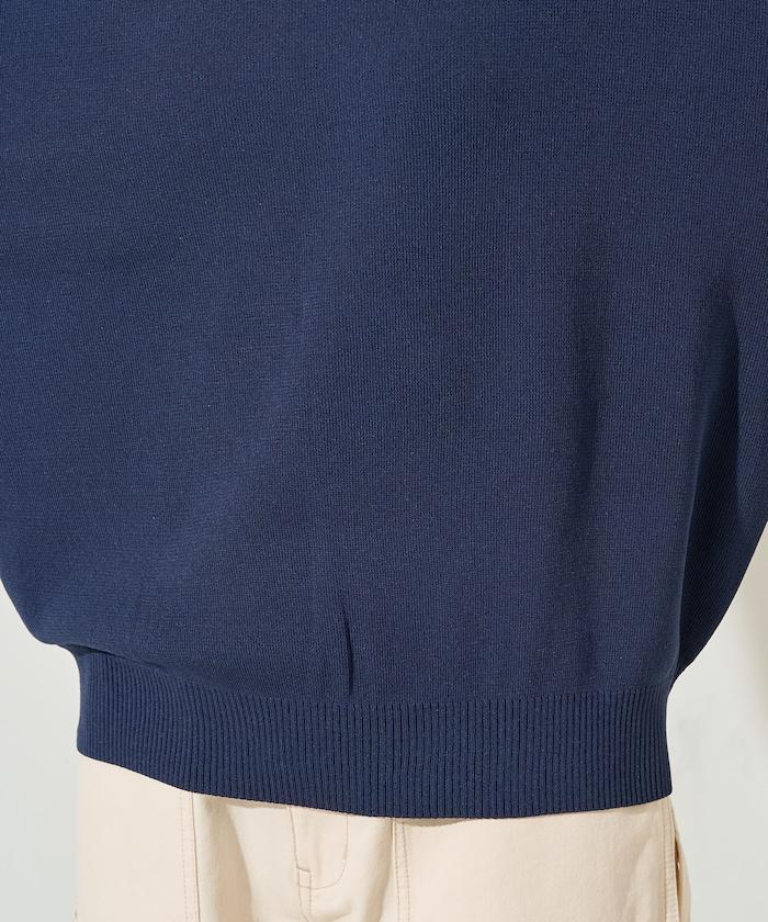 夏季針織連衣裙 線條 短袖 T恤（可手洗）