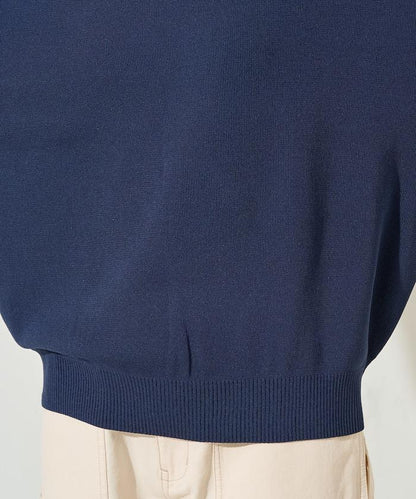 夏季針織連衣裙 線條 短袖 T恤（可手洗）