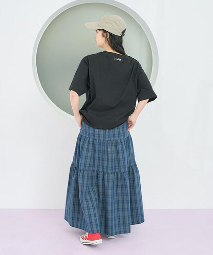 聯名下襬織帶口袋T恤