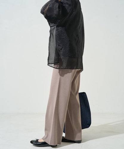 夏季針織寬鬆褲