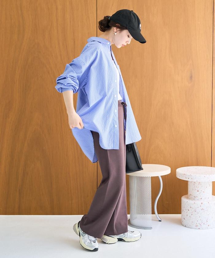 夏季針織寬鬆褲