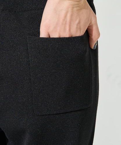 夏季針織寬鬆褲