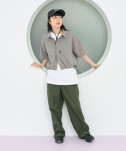 聯名 釣魚口袋 短袖襯衫