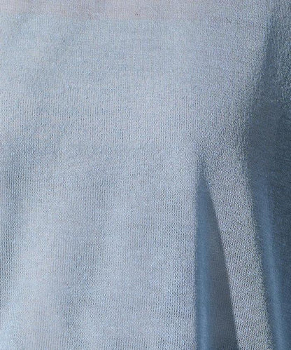 手洗可 混紡亞麻 透氣 半袖 TEE(針織)
