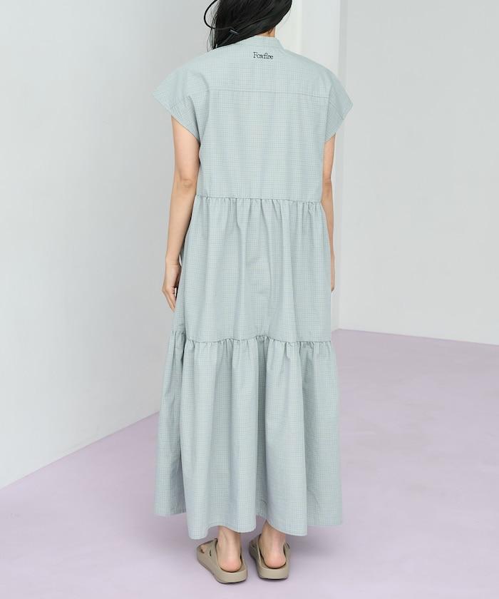 聯名 釣魚口袋 短袖連衣裙