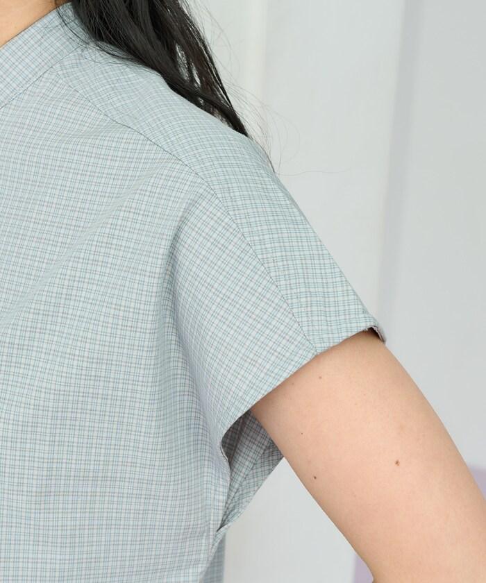 聯名 釣魚口袋 短袖連衣裙