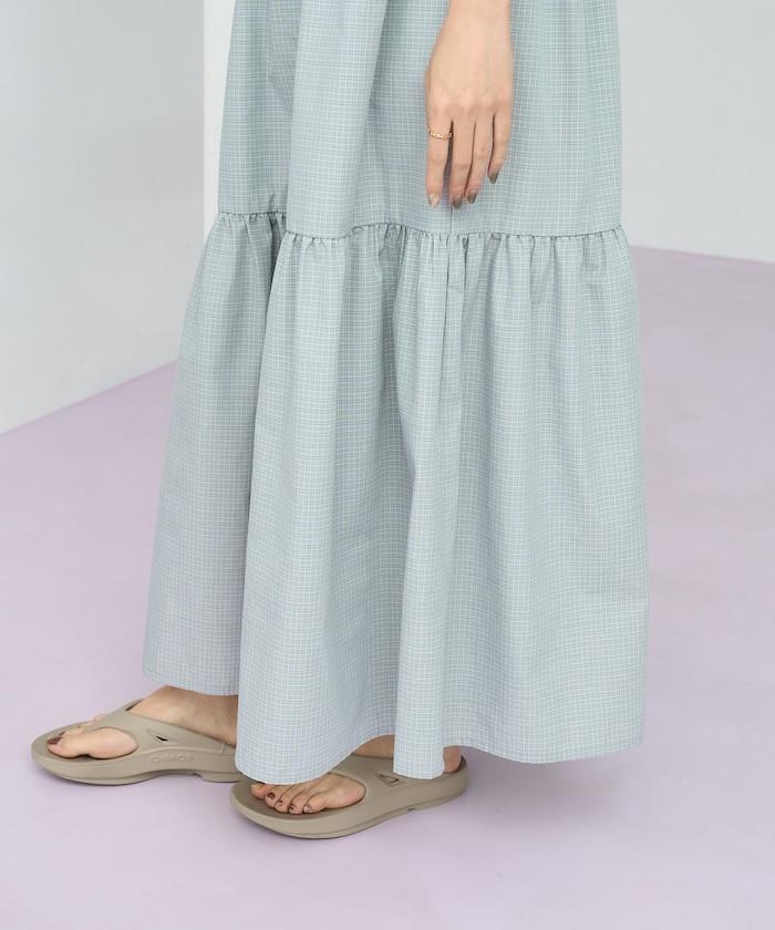 聯名 釣魚口袋 短袖連衣裙