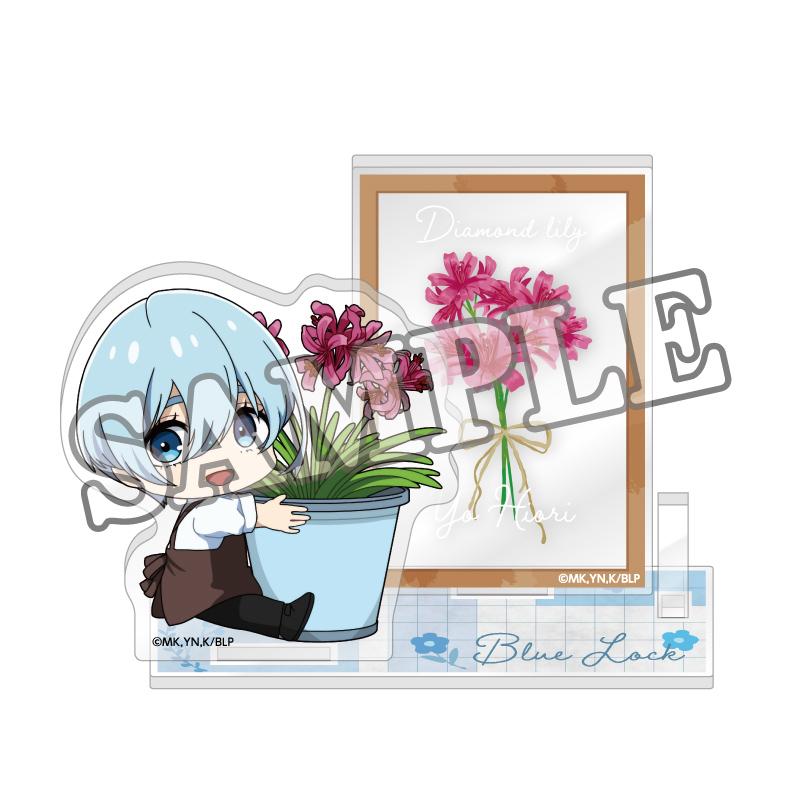 《藍色監獄》丙烯酸卡片支架 花卉市集變形款（氷織 羊）
