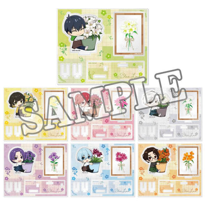 《藍色監獄》丙烯酸卡片支架 花卉市集變形款（千切 豹馬）