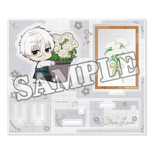 《藍色監獄》丙烯酸卡片支架 花卉市集變形款（凪 誠士郎）