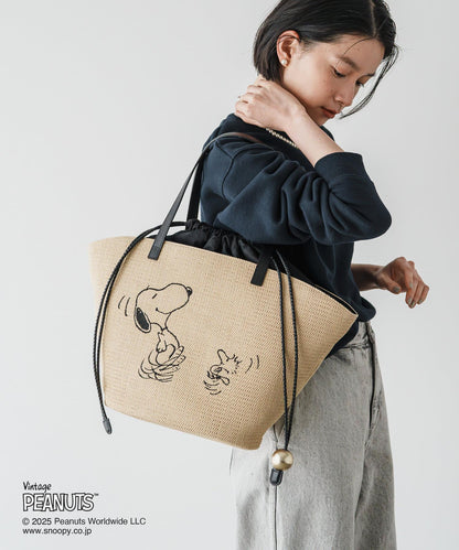 【《花生漫畫》×russet合作第二彈】編織手提袋 大