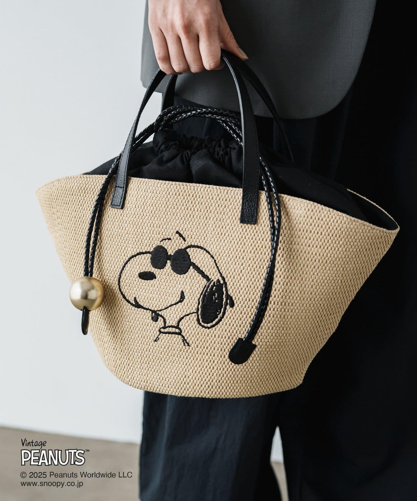 【《花生漫畫》×russet合作第二彈】編織手提袋 小