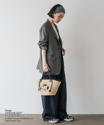 【《花生漫畫》×russet合作第二彈】編織手提袋 小