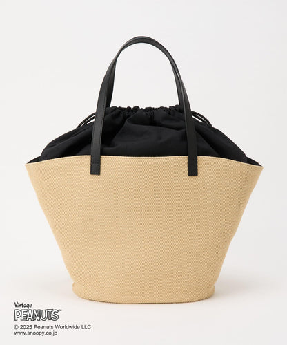 【《花生漫畫》×russet合作第二彈】編織手提袋 大