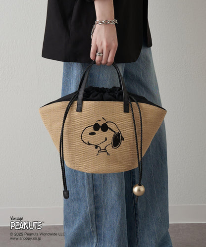 【《花生漫畫》×russet合作第二彈】編織手提袋 小